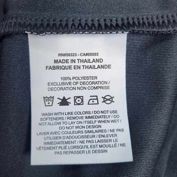 Nike Dallas Mavericks MAVSTV Logo Black Short Sleeve Polo Size SM - Picture 9 of 10